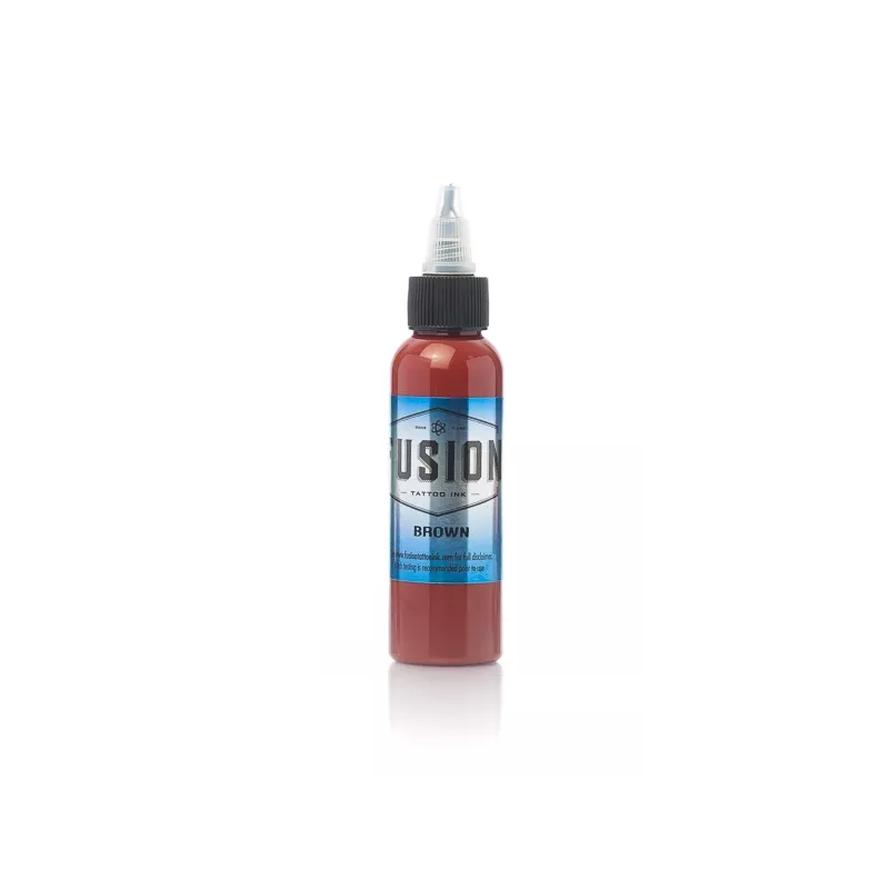 Fusion Brown 30ml Encre fournisseur de matériel de tatouage Baker Tattoo Supply Paris France