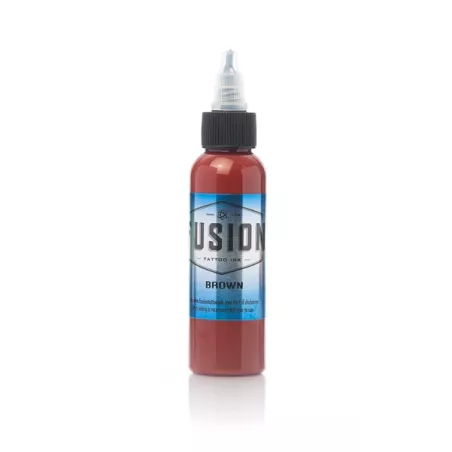 Fusion Brown 30ml Encre fournisseur de matériel de tatouage Baker Tattoo Supply Paris France